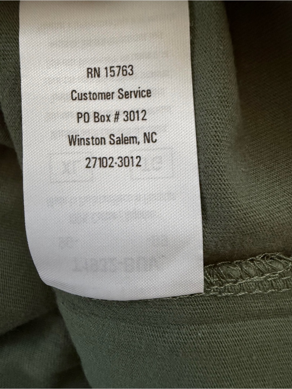 Champion Olive Thyme Green Color Classic Crewneck T-Shirt Men’s Size XL NWT - Picture 6 of 6